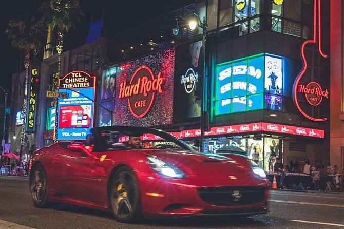 1-Hour Driving Tour from Hollywood to Beverly Hills in a Ferrari - A Ferrari tour with Hollywood movie energy