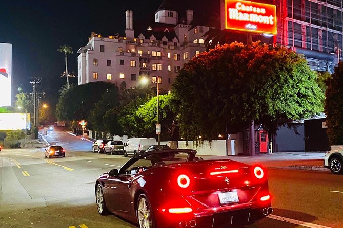 1-Hour Driving Tour from Hollywood to Beverly Hills in a Ferrari - The Beverly Hills sign is the best photo stop