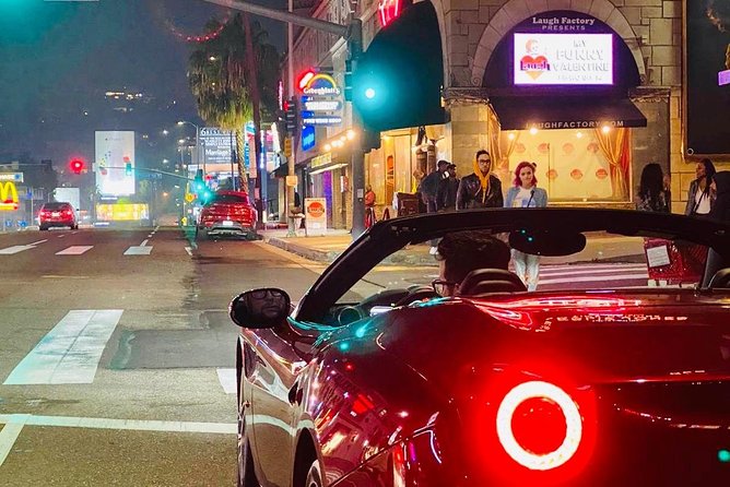 1-Hour Driving Tour from Hollywood to Beverly Hills in a Ferrari - What $245.65 means for a small group