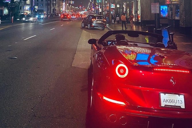 1-Hour Driving Tour from Hollywood to Beverly Hills in a Ferrari - Seating, age rules, and practical comfort