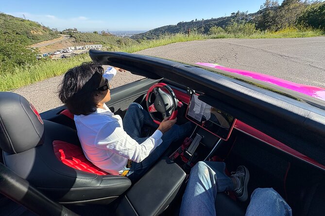 2.5-Hour Hollywood Sign AI-Powered Driving Tour - Choosing between the Cybertruck, Model X, and Spyder