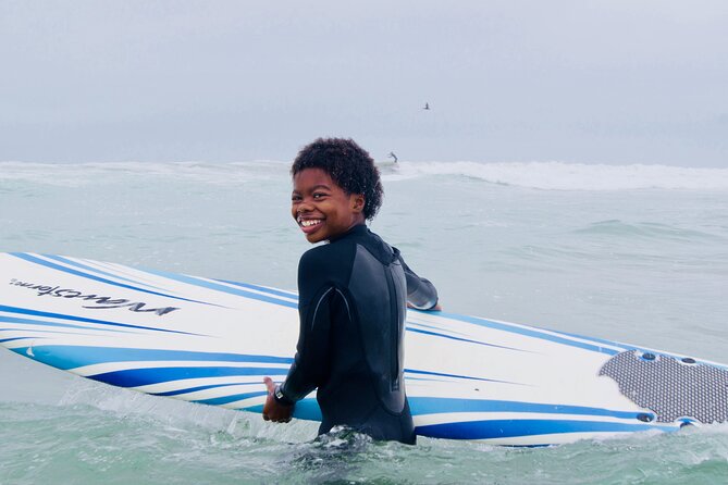 2 Hour Private Group Surf Lessons in Hermosa Beach - Entering the water with direct coaching