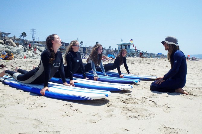2 Hour Private Group Surf Lessons in Hermosa Beach - Starting at 1 Pier Ave in Hermosa Beach