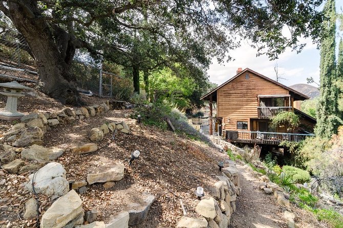 2 Hour Wildflower Horseback Trail Ride experience in Agoura Hills - The short arena lesson before mounting