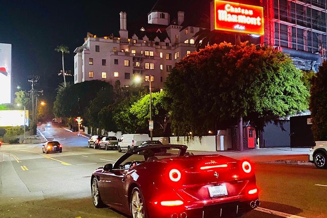 20-Minute Tour: Hollywood Blvd to Sunset Blvd in a Ferrari - What the 20-minute drive really includes