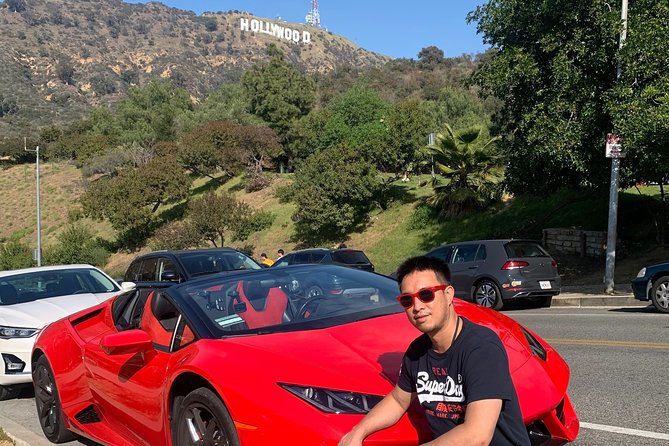 30-Minute Driving Tour: Explore Hollywood in a Lamborghini - Mulholland Drive and the Los Angeles view
