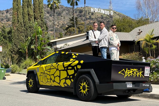 50-Minute Driving Tour: Explore Hollywood in a Cybertruck - Key points at a glance