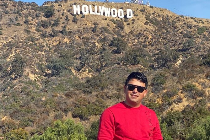 50-Minute Driving Tour: Explore Hollywood Sign in a Ferrari - Sunset Boulevard and Fairfax Avenue