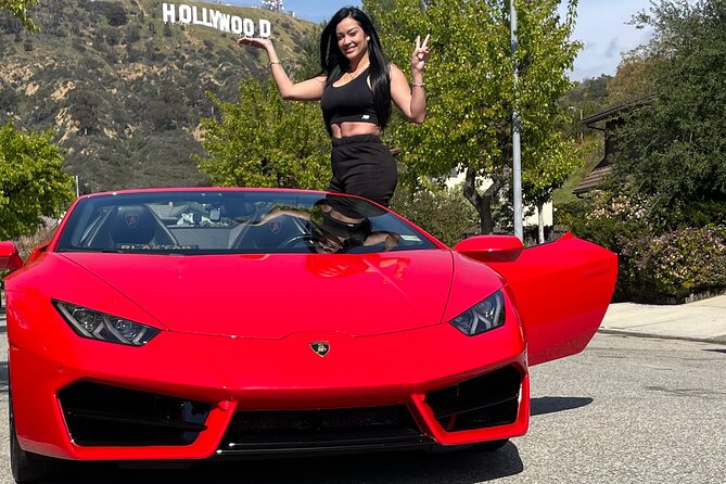 50-Minute Driving Tour: Explore Los Angeles in a Lamborghini - Movie theaters, Madame Tussauds, and the Walk of Fame