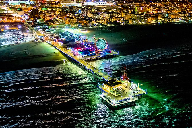 California Coast and Canyons 35-Minute Helicopter Tour - Following the Pacific toward Venice and Santa Monica