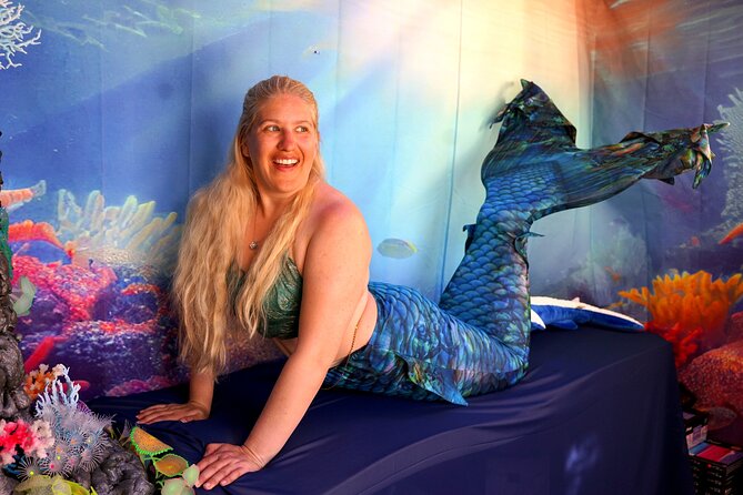 Catalina Island Mermaids Transformation - Building the mermaid look