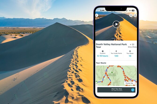 Death Valley National Park Self-Guided Audio Tour - Stovepipe Wells and the Mesquite Flat Sand Dunes