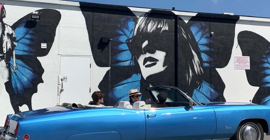 Discover LA in a 1973 Cadillac Eldorado convertible - The Walk of Fame and Hollywood’s famous theaters