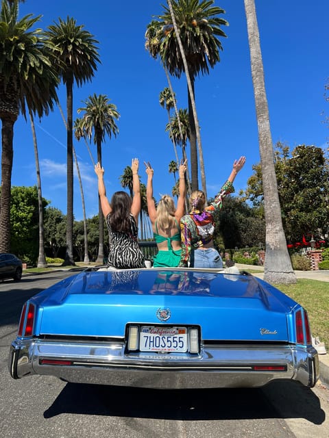 Discover LA in a 1973 Cadillac Eldorado convertible - The Hollywood Sign from a practical viewpoint