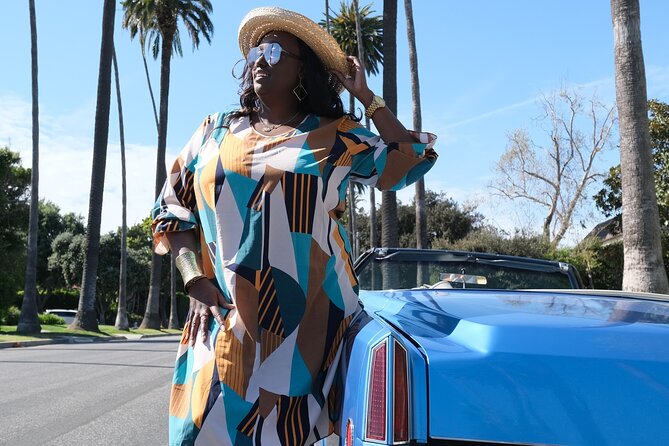 Discover LA in a Classic Cadillac Eldorado - The Hollywood Sign from the hills