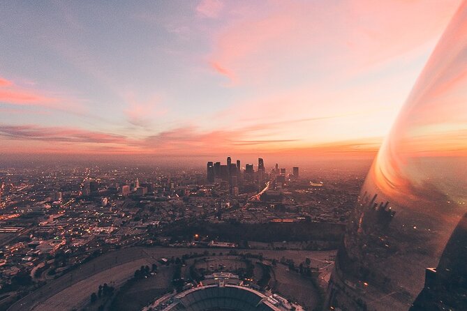 Downtown LA Lights: Your Private Sunset and Night Helicopter Tour - What the flight feels like