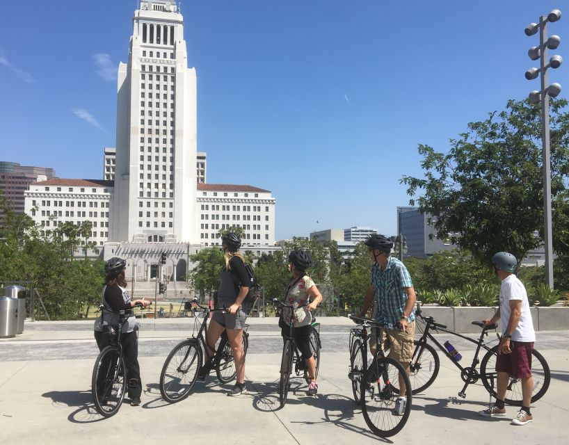 Downtown Los Angeles Bike Tour: Top 10 DTLA - South Park, Crypto.com Arena, and the Figueroa corridor