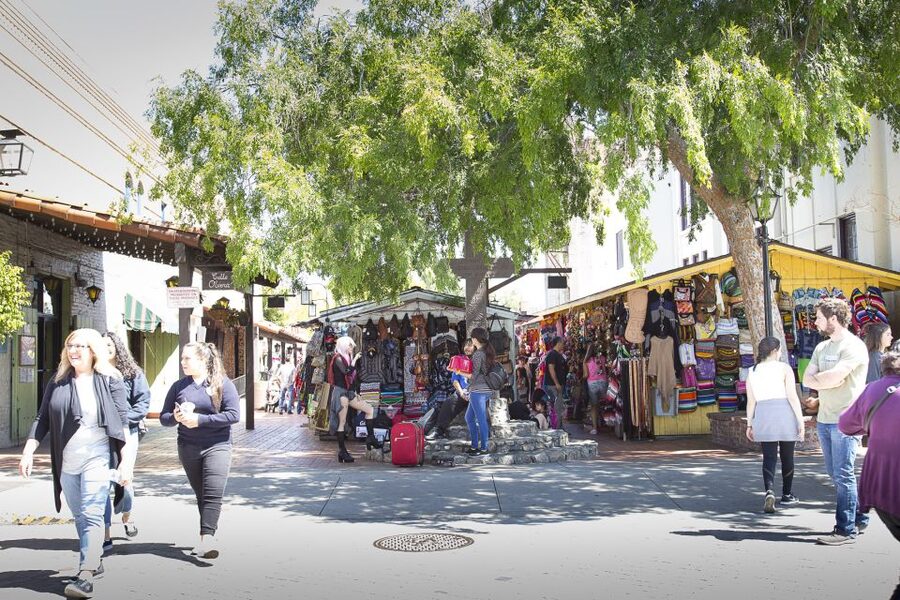 Downtown Los Angeles Bike Tour: Top 10 DTLA - Olvera Street and the city’s oldest neighborhood