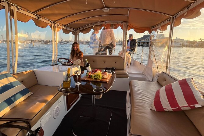 Electric Boat Rental Adventure in Newport Beach (up to 12 ppl) - Why a quiet electric boat works so well here