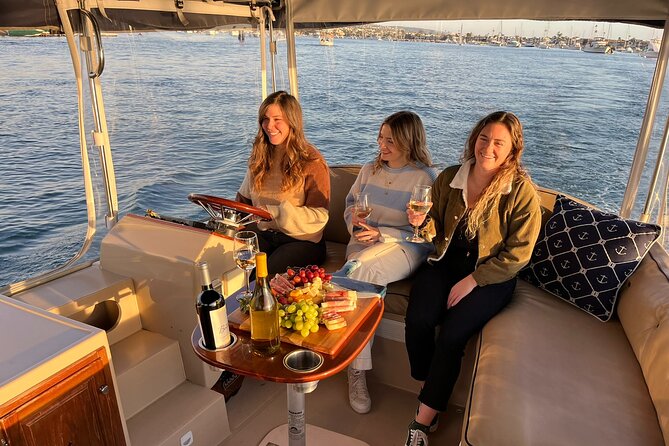 Electric Boat Rental Adventure in Newport Beach (up to 12 ppl) - Balboa Island, Lido Island, and Balboa Peninsula