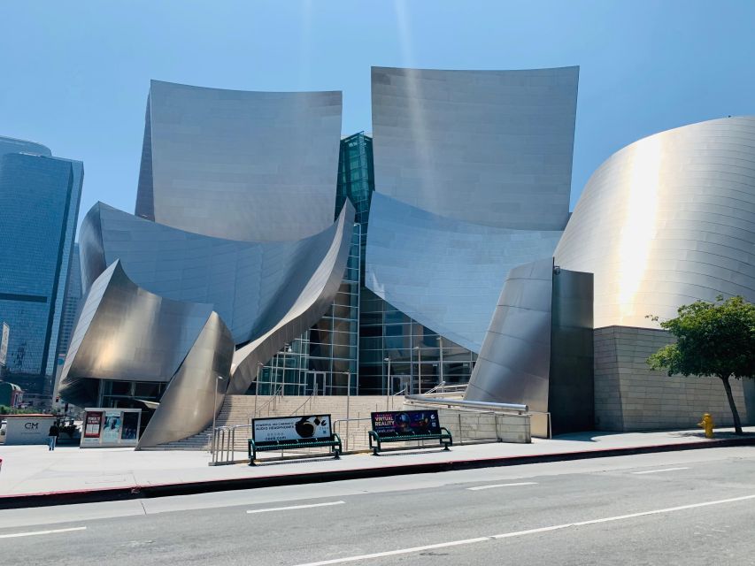 From Anaheim: LA Highlights Sightseeing Tour - Downtown Los Angeles from the van