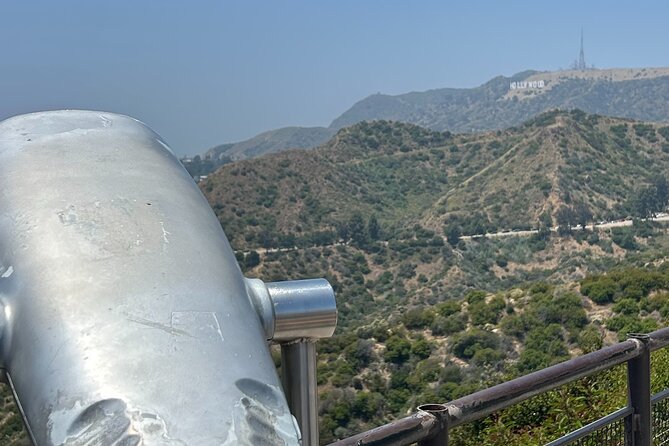From Hollywood: Griffith Observatory Sunset Tour with Local Guide - The Hollywood meeting point at 6763 Hollywood Boulevard