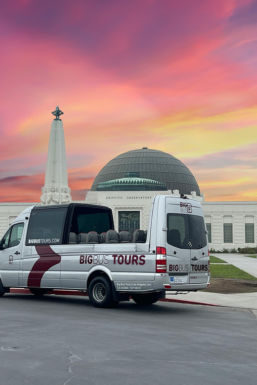 From Los Angeles: Griffith Observatory Open-top Sunset Tour - What the open-top ride adds