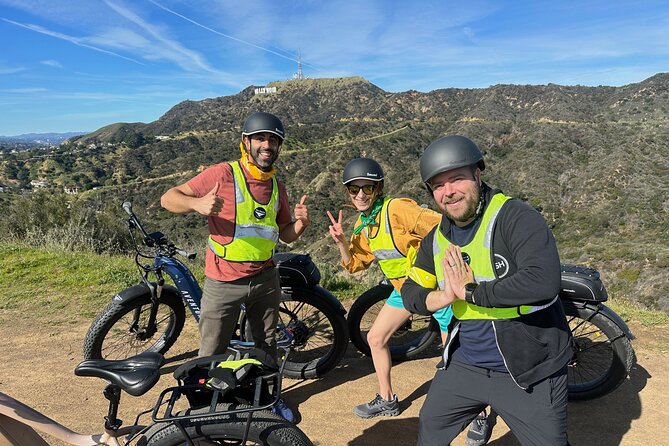 G'day LA by Luxury E-Bike: Griffith Park, Observatory to LA River - Arriving at Griffith Observatory