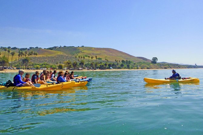 Gaviota Coast Kayak Tour Near Santa Barbara (3.5 Hours) - Getting ready with a safety lesson and supplied gear