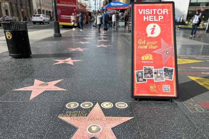 Get Your Own Star with The Walk of Fame Experience in Los Angeles - What you receive after the pictures