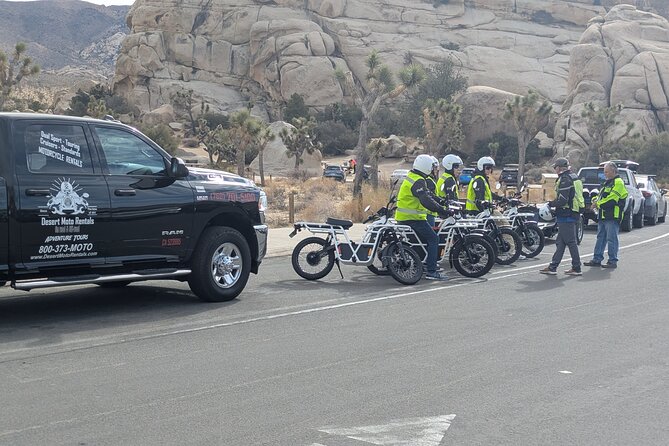 Guided Electric Motorbike Tour inside Joshua Tree National Park - The Desert Queen Mine adds a human story