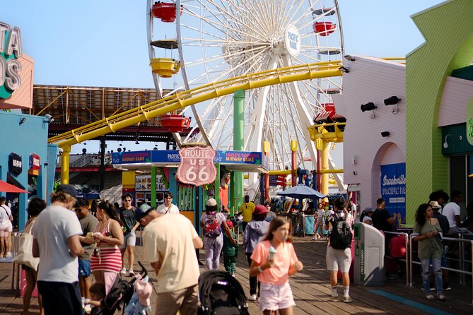 Half Day LA Tour: Hollywood, Beverly Hills & Santa Monica - Santa Monica Pier, the best pause of the morning