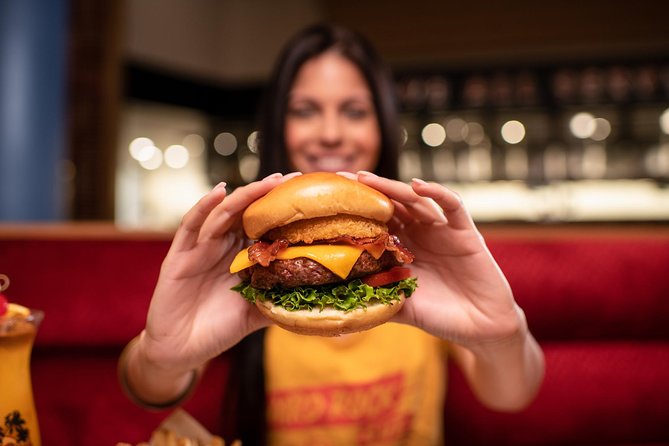 Hard Rock Cafe Hollywood - The Acoustic menu: a shorter meal with dessert