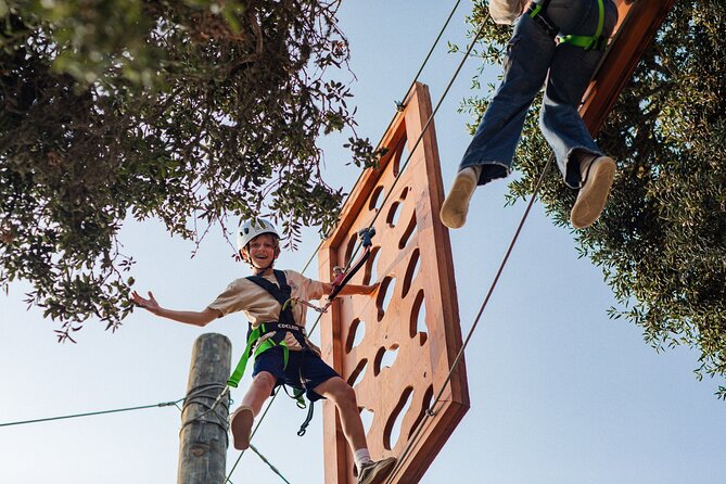 High Ropes Adventure Course near Santa Barbara - What happens at 700 E Hwy 246 in Buellton