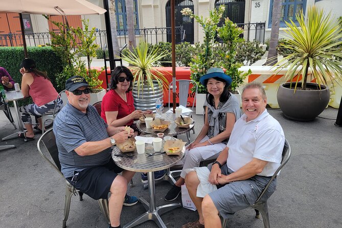 Historic Santa Barbara Food Tasting Tour - La Arcada Courtyard and its turtle pond