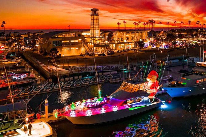 Holiday Lights Cruise Throughout Luxurious Newport Beach Harbor - Newport Harbor Turns Into a Floating Christmas Display