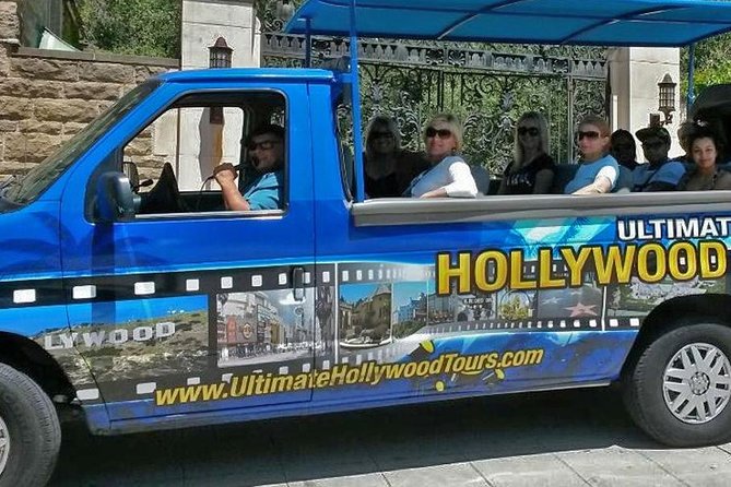Hollywood, Beverly Hills and Celebrity Homes Open Air Van Tour - A quick way to see Los Angeles without driving