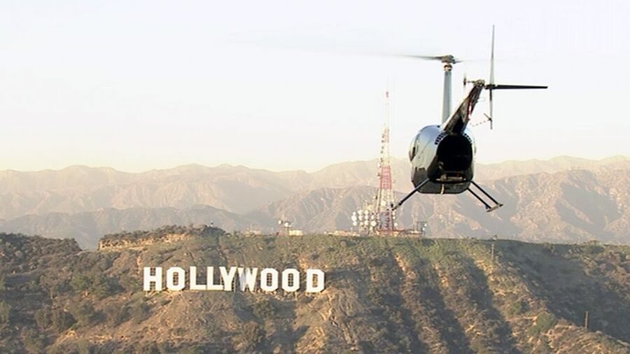 Hollywood & Beverly Hills Celebrity Helicopter Tour - The Hollywood Sign and Griffith Observatory