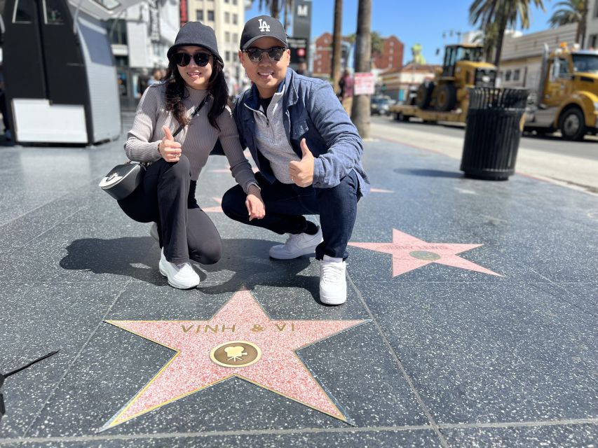 Hollywood: Make Your Own Star Walk of Fame Photo Experience - The 15-minute sequence, from name to finished files