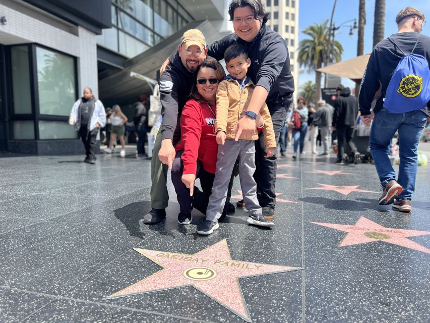Hollywood: Make Your Own Star Walk of Fame Photo Experience - The Hollywood setting adds the right amount of show