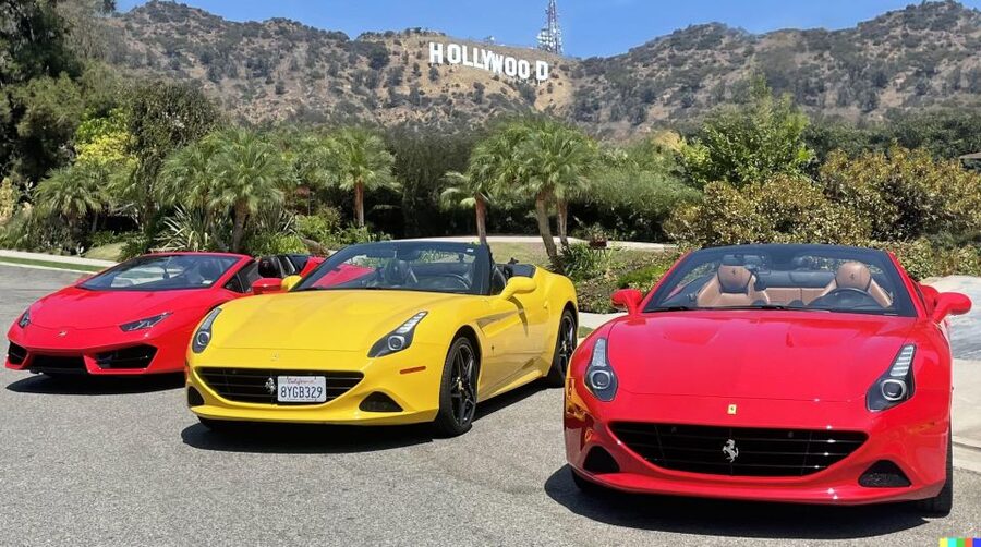 Hollywood Sign 30 Min Lamborghini tour (Drive or Be driven) - Choosing between Drive it and Be driven