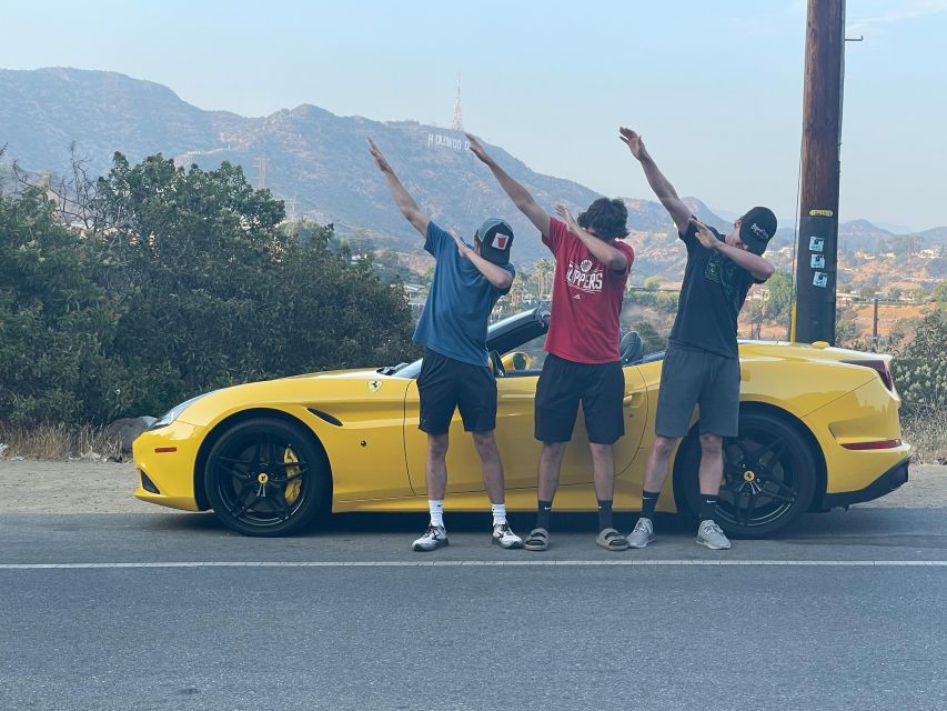 Hollywood Sign 50 Min Ferrari tour (drive or be driven) - The guides and the quality of the service
