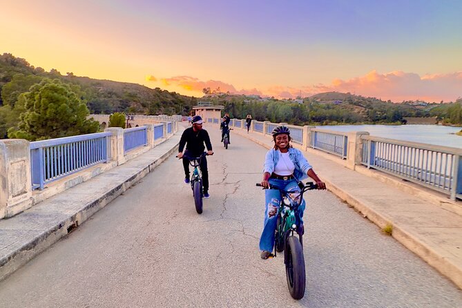 Hollywood Sign: Scott E-Bike Tours Los Angeles Private Tour - Lake Hollywood Park and the Reservoir