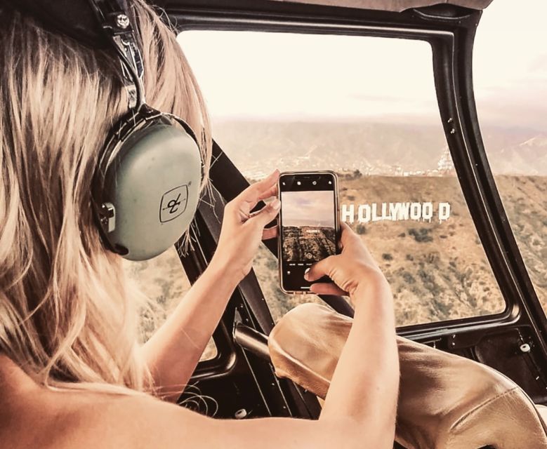 Hollywood Sign & Universal Studios Helicopter Tour - Key points to know before booking