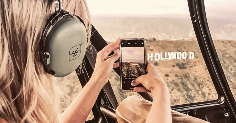 Hollywood Sign & Universal Studios Helicopter Tour - Taking off from Burbank Airport