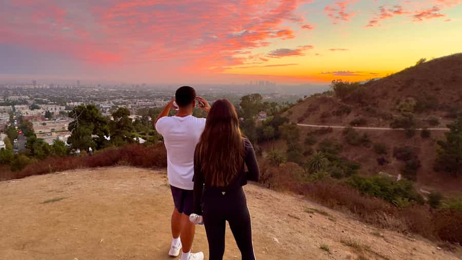 Hollywood Walking & Hiking Sunset Tour with LA Skyline Views - Ovation Hollywood and the Hollywood Roosevelt