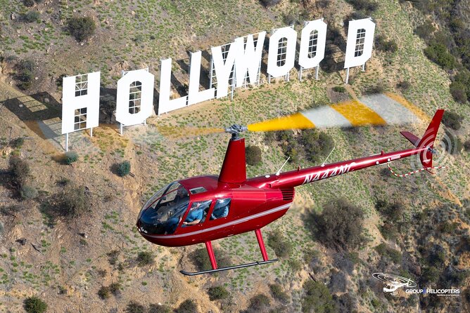 Hooray for Hollywood: 35-Minute Helicopter Tour - The Hollywood Sign from the air