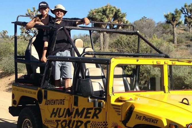 Joshua Tree Open Air Hummer Adventure - Snacks, water, and staying warm