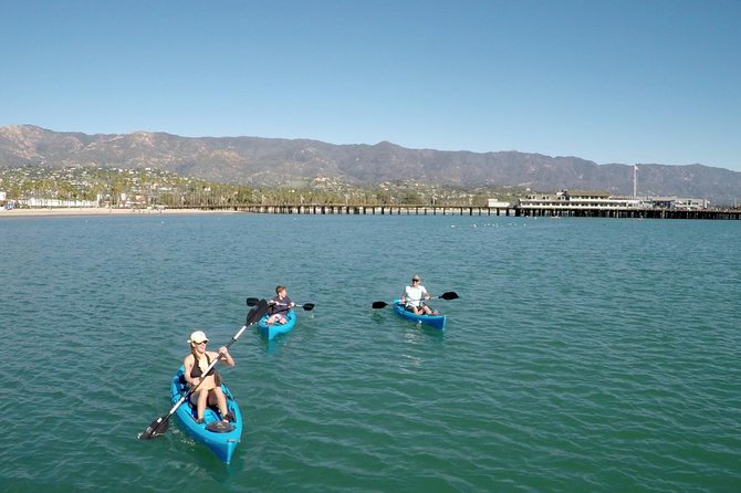 Kayak Tour of Santa Barbara with Experienced Guide - West Beach and the coastal view