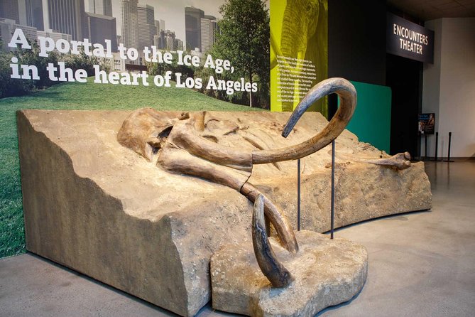 La Brea Tar Pits and Museum Admission Ticket with Excavator Tour - The 3D film and Ice Age Encounters